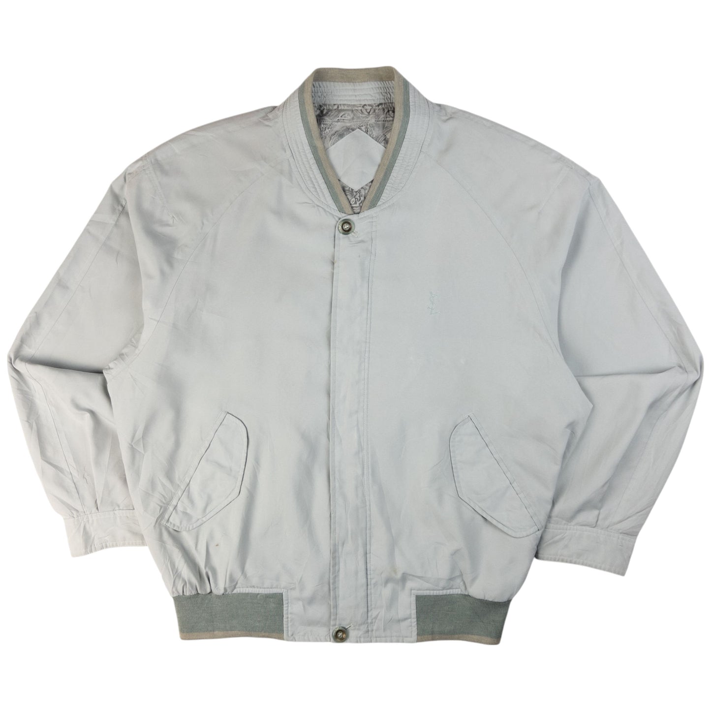 Vintage YSL Yves Saint Laurent Bomber Jacket Size L