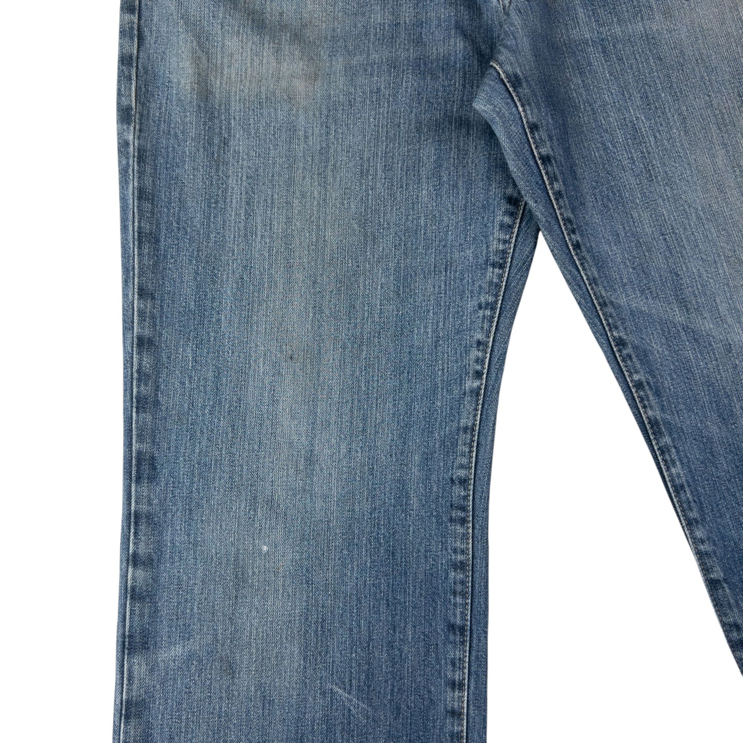 Vintage YSL Yves Saint Laurent Embroidered Denim Jeans Size W34