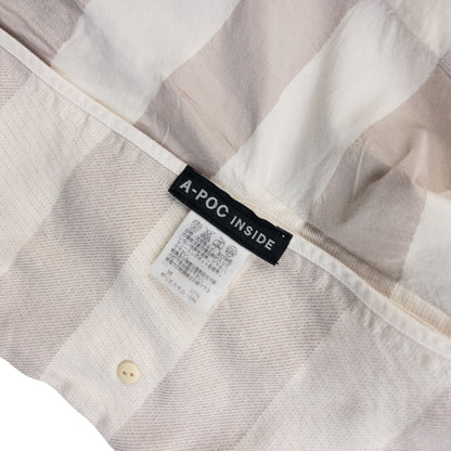 Vintage 90s Issey Miyake Fete Striped Jacket Womens Size M