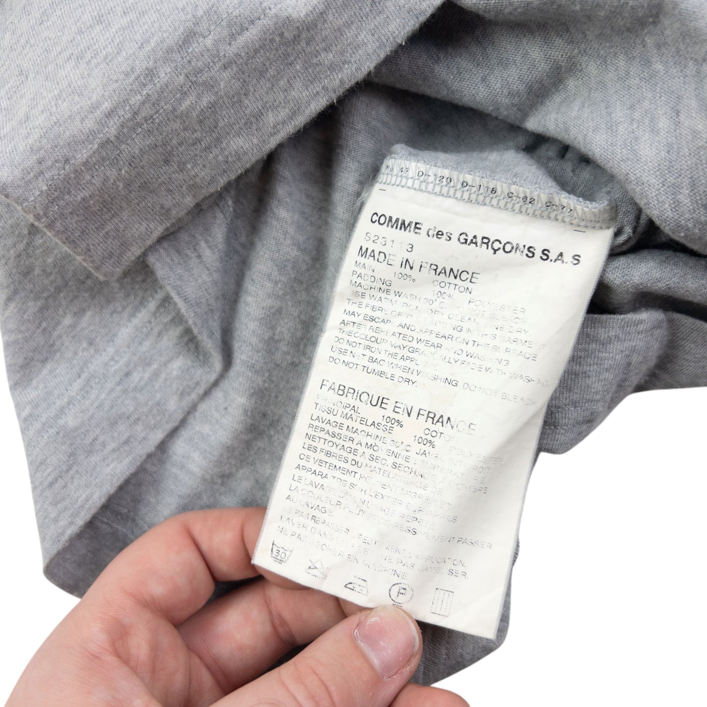 Vintage Comme Des Garçons SHIRT 3D T Shirt Size M