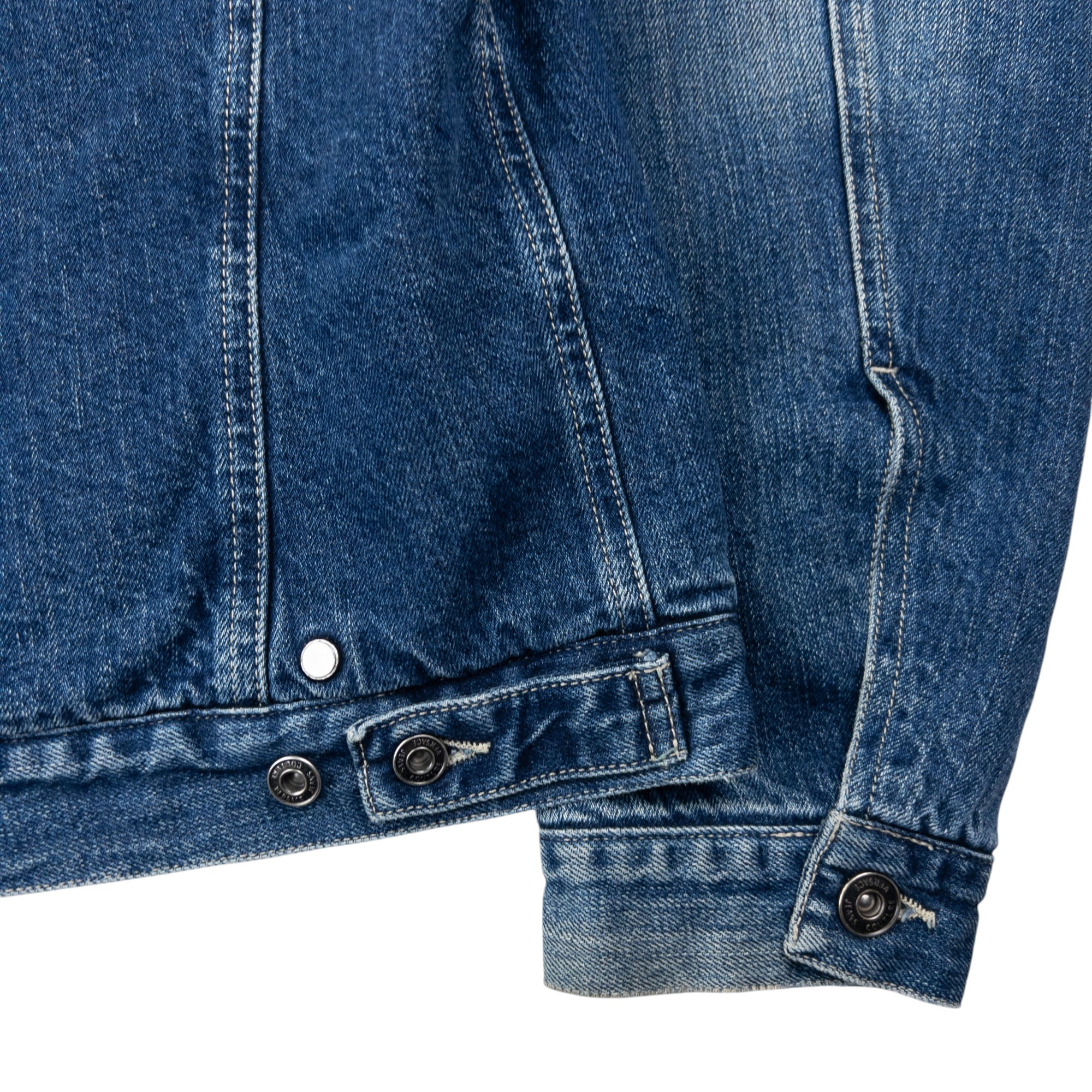 Vintage Versace Jeans Couture Fleece Lined Denim Jacket Womens Size M