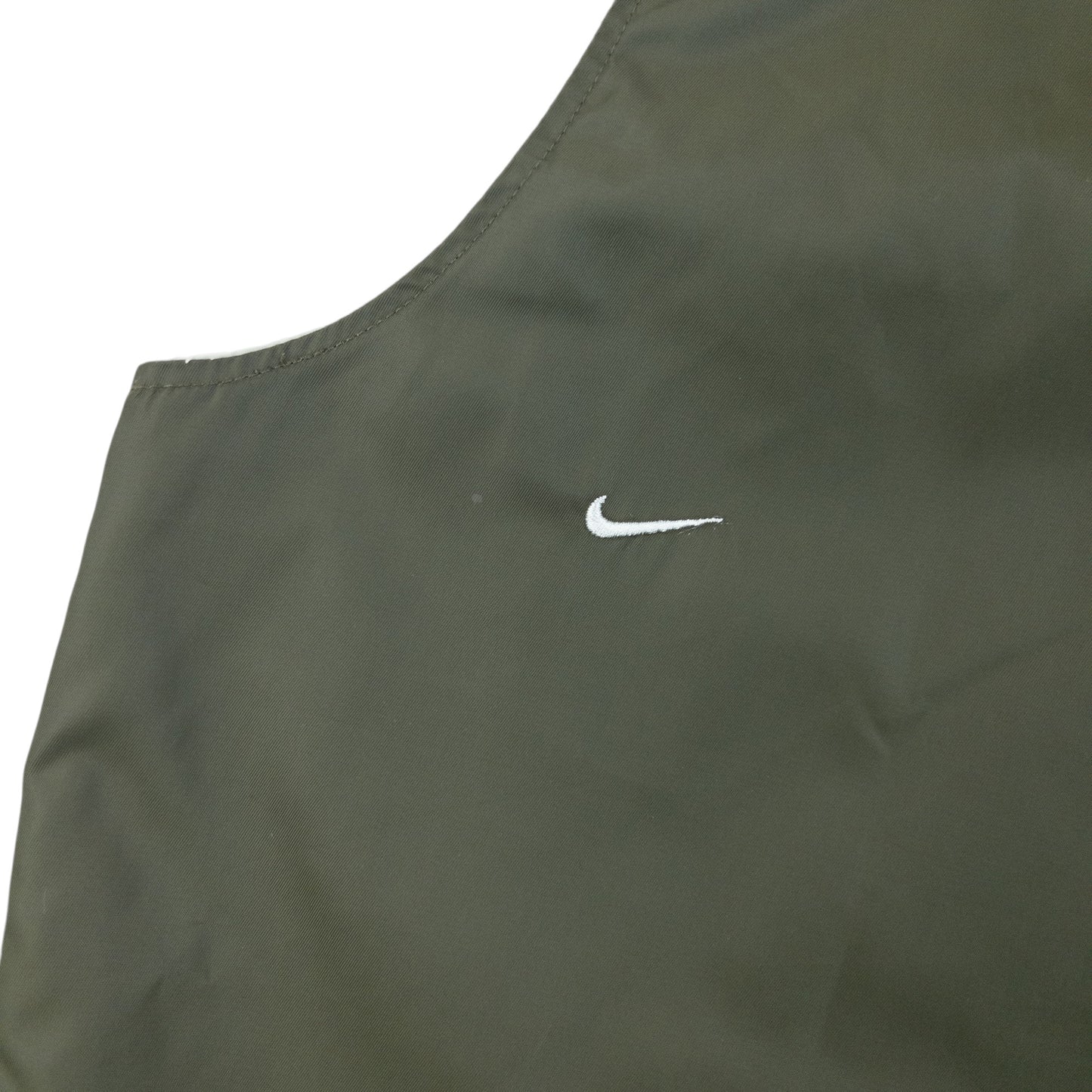 Vintage 2000s Nike Zip Up Hooded Gilet Size M