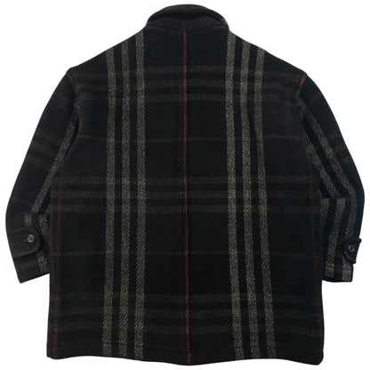 Vintage 2000s Burberry Nova Check Wool Jacket Size XL