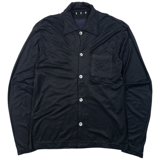 Vintage 2000s Yohji Yamamoto A.A.R Long Sleeve Button Up Shirt Size S