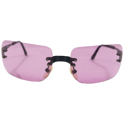 Vintage 2000s Chanel Rimless Sunglasses