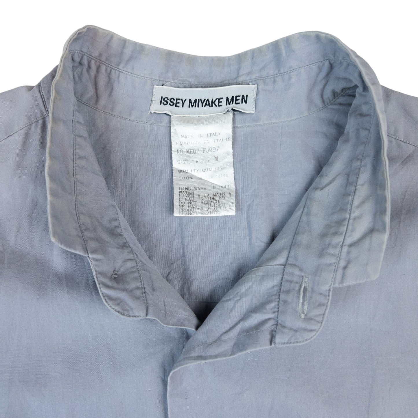 Vintage Issey Miyake Long Sleeve Button Up Shirt Size L