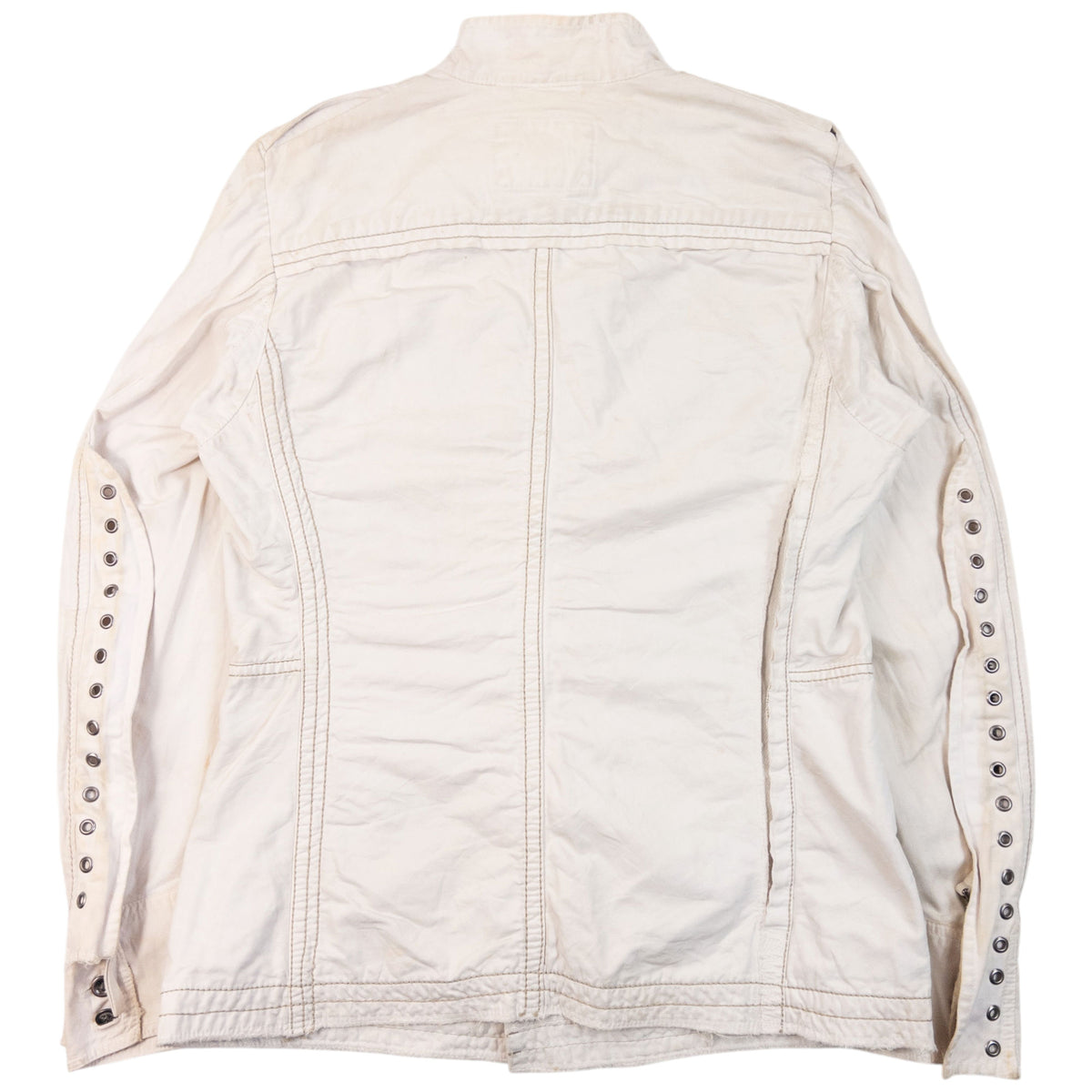 Vintage 2000s Marithe + Francois Girbaud Eyelet Jacket Womens Size L