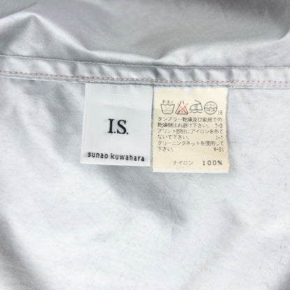 Vintage 2000s I.S. Sunao Kuwahara 3d Pocket Zip Up Rain Jacket Size S