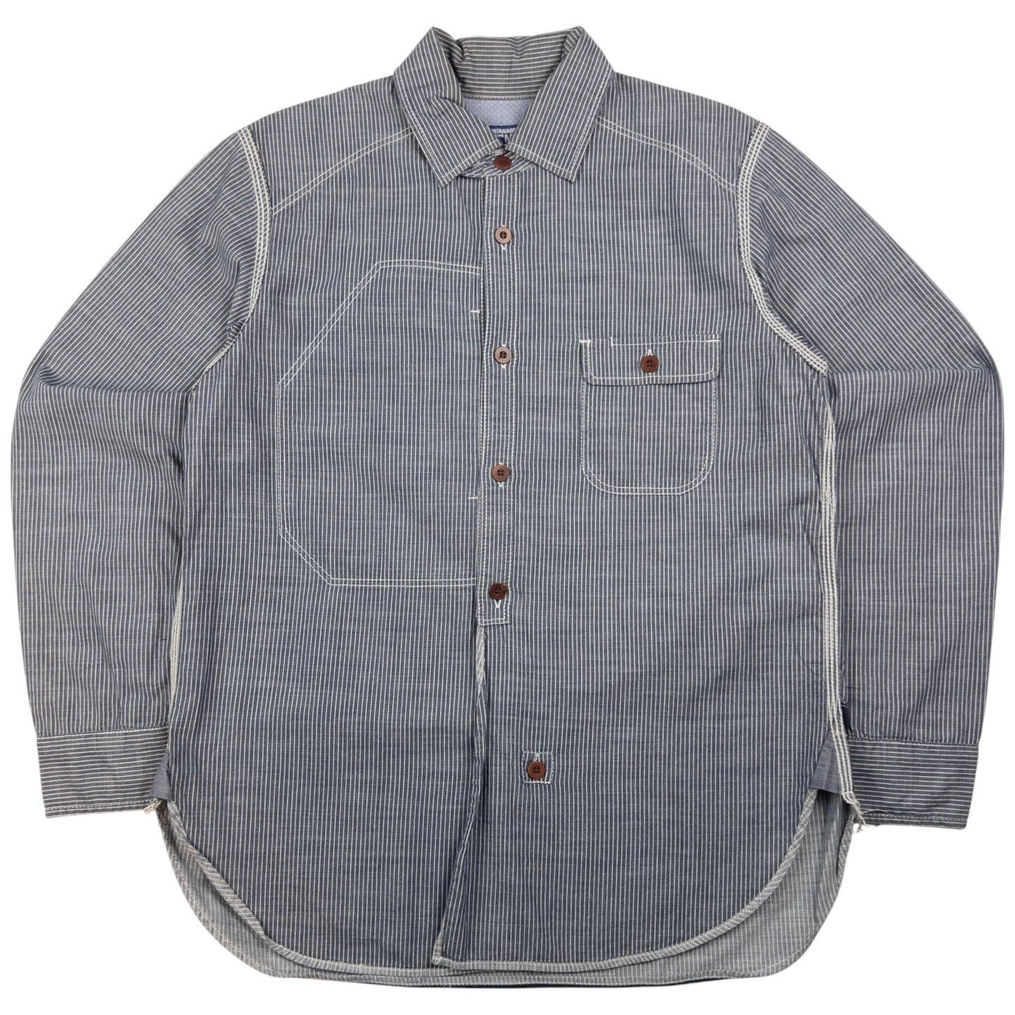 Vintage Junya Watanabe X Comme Des Garçons MAN Long Sleeve Button Up Shirt Size XS