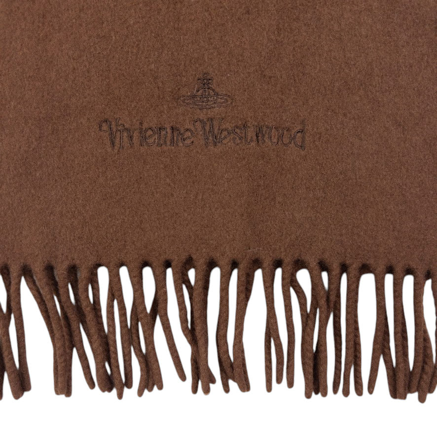 Vintage Vivienne Westwood Wool Tassel Scarf