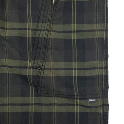 Vintage Stussy Checkered Mutli Pocket Cargo Trousers Size W32