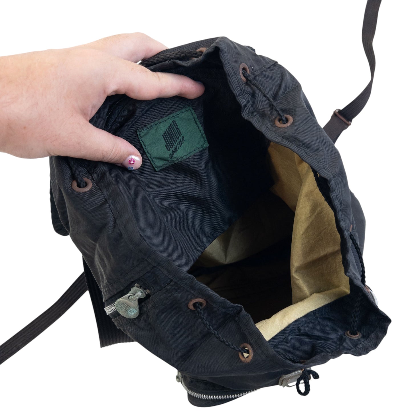 Vintage 80s Jean Paul Gaultier Bucket Backpack