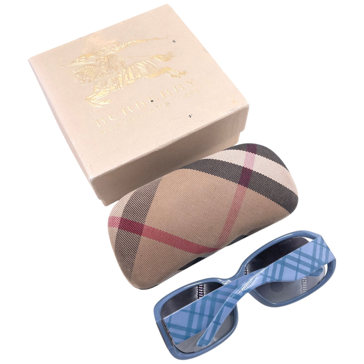 Vintage 2000s Burberry Nova Check Sunglasses