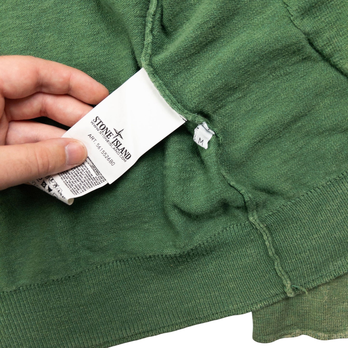 Vintage Stone Island Zip Up Hoodie Size S