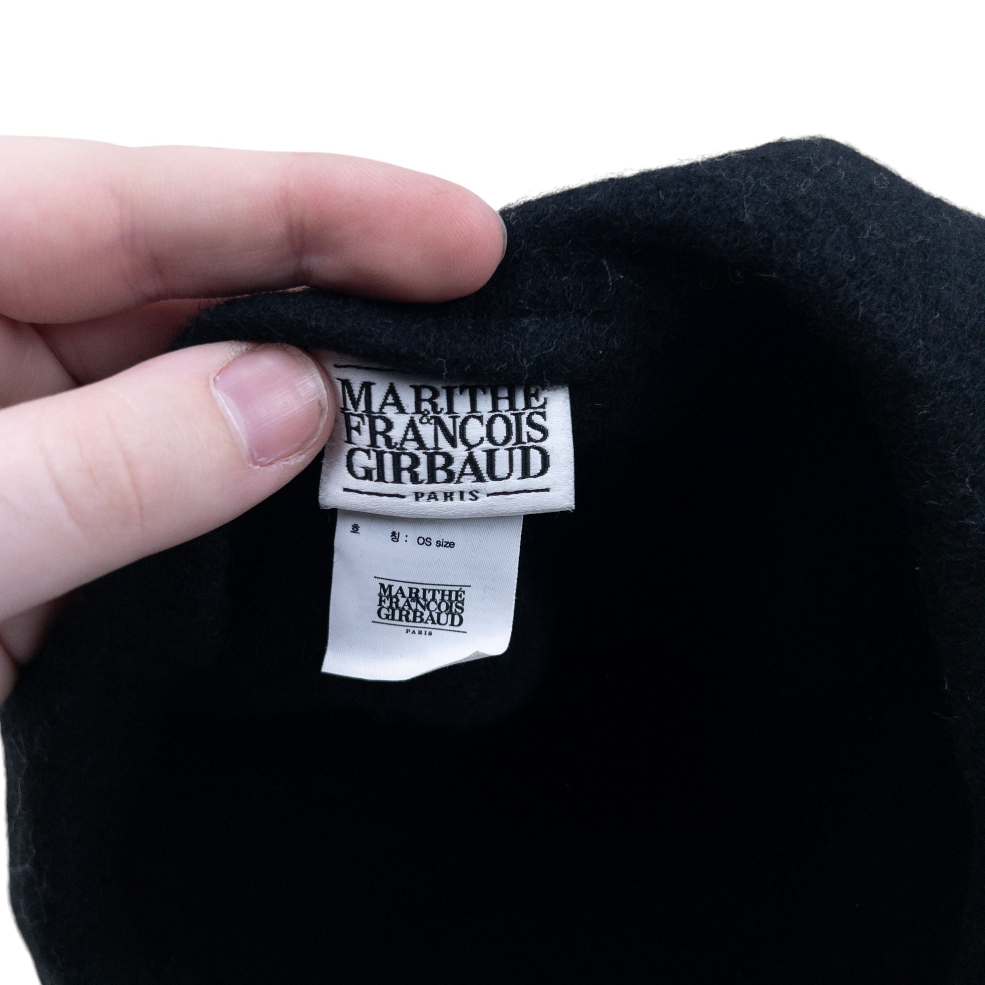 Vintage Marithe + Francois Girbaud Wool Beret Hat