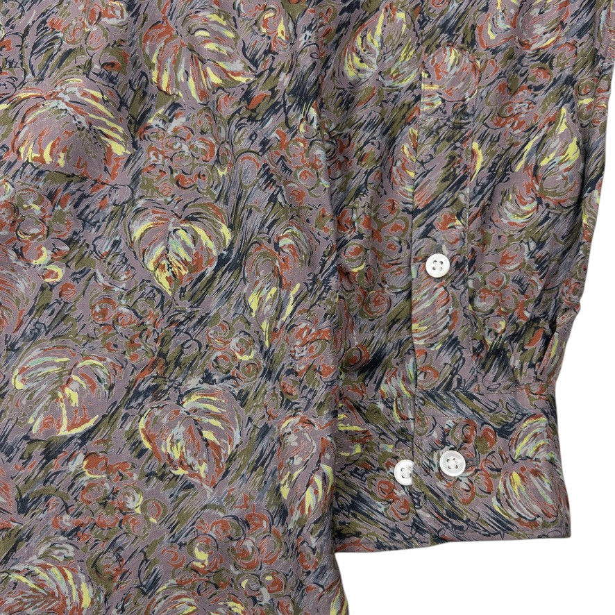 Vintage CP Company Tropical Long Sleeve Button Up Shirt Size L