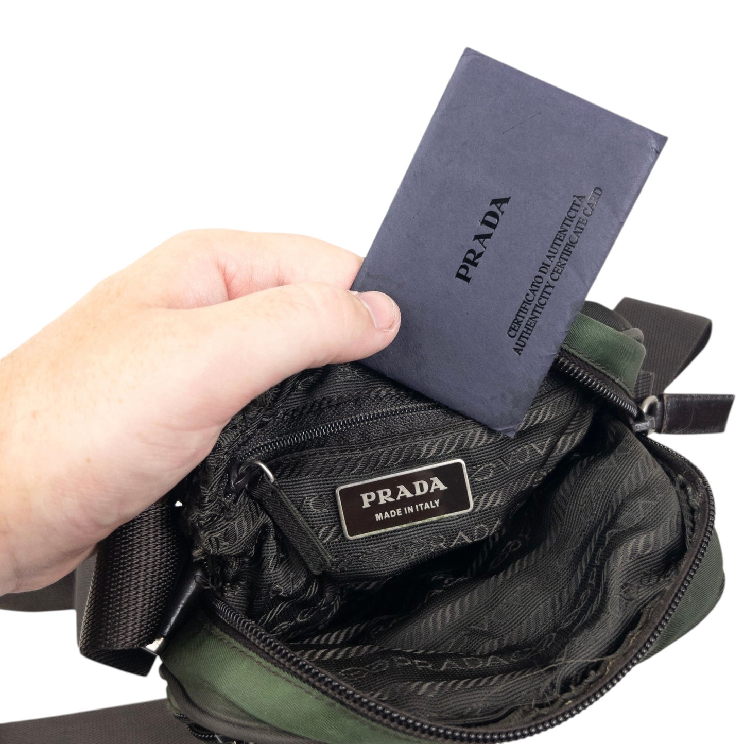 Vintage 2000s Prada Crossbody Bag