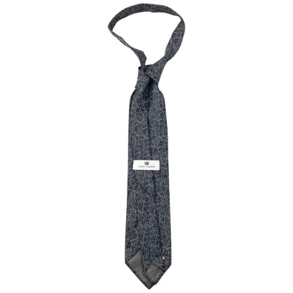 Vintage 90s Issey Miyake Pattern Silk Tie