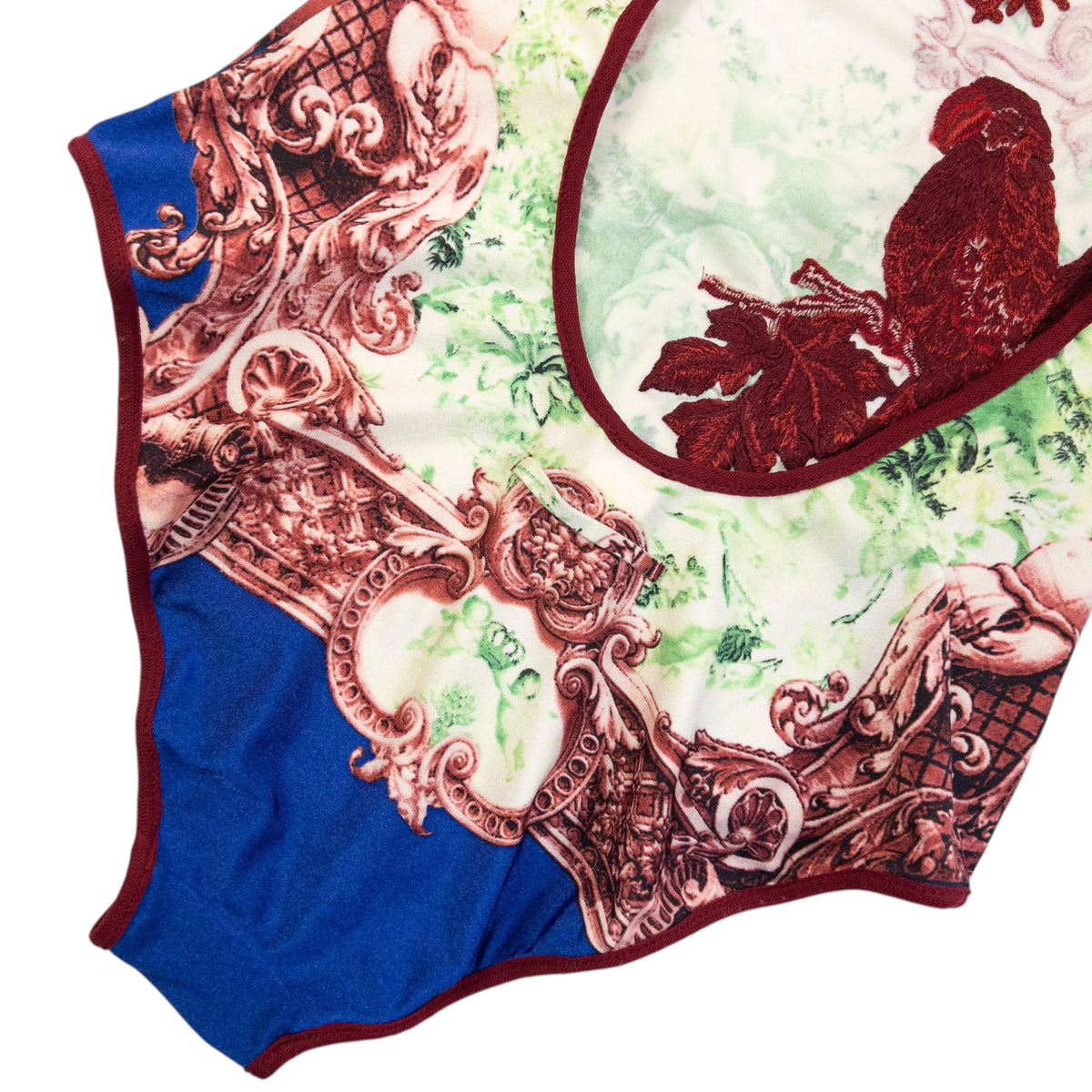 Vintage 2000s Jean Paul Gaultier Soleil Parrot Bodysuit, photo 6