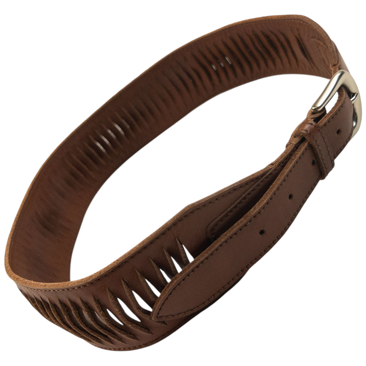 Vintage 2000s Issey Miyake Leather Belt Size M