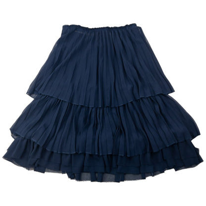 Vintage 2007 Comme Des Garçons Pleated Tier Skirt Womens Size W27