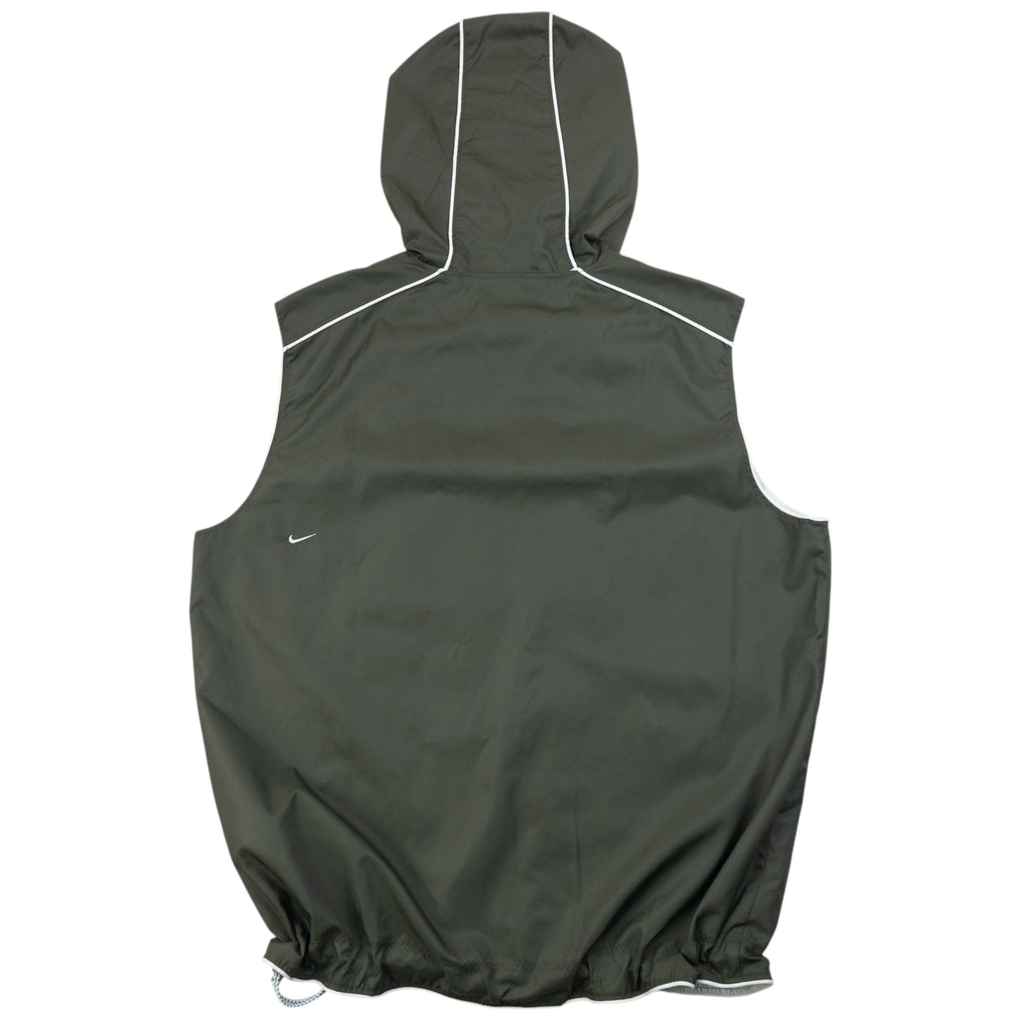 Vintage 2000s Nike Zip Up Hooded Gilet Size M