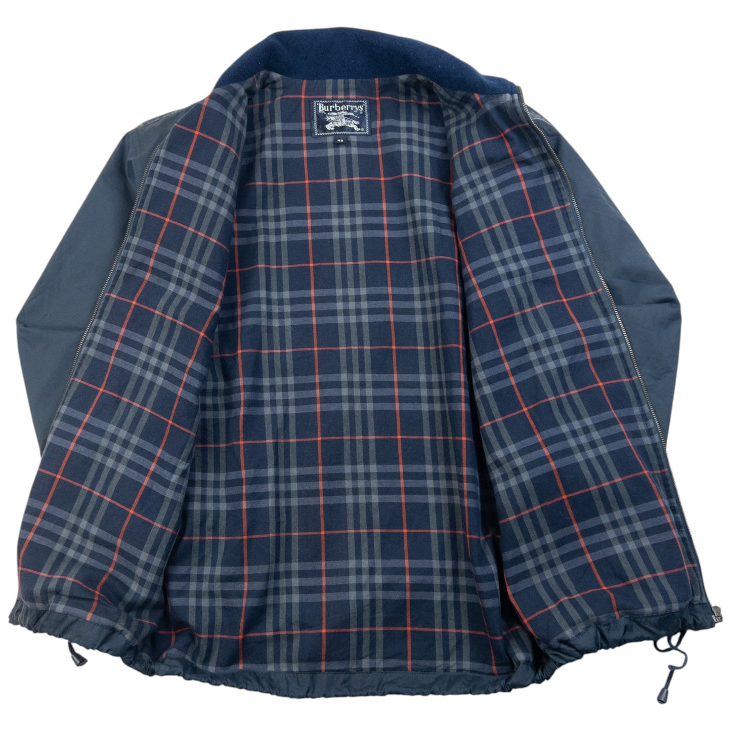Vintage 90s Burberry Nova Check Lined Jacket Size M