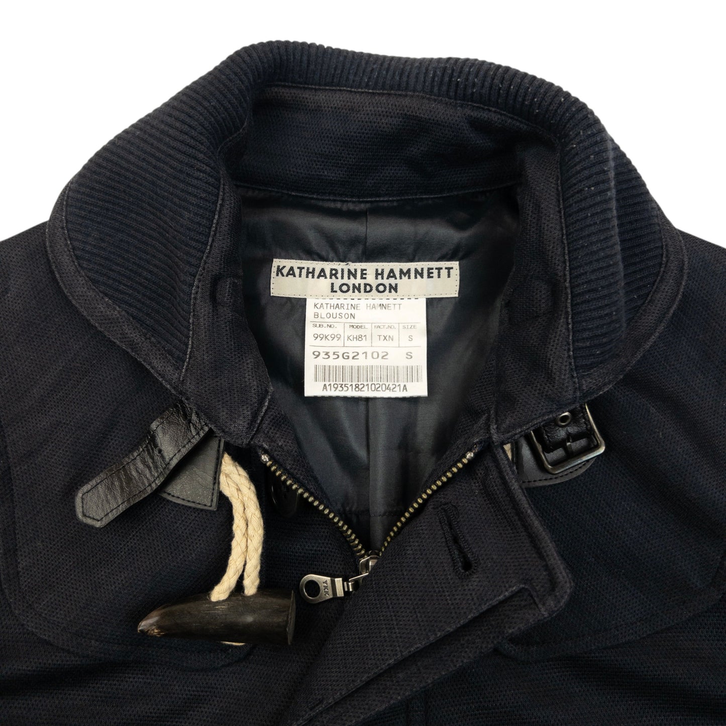 Vintage 2000s Katharine Hamnett Zip Up Jacket Size XS