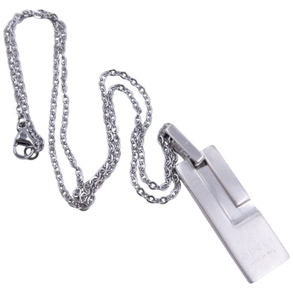 Vintage Gucci Silver Pendent Necklace
