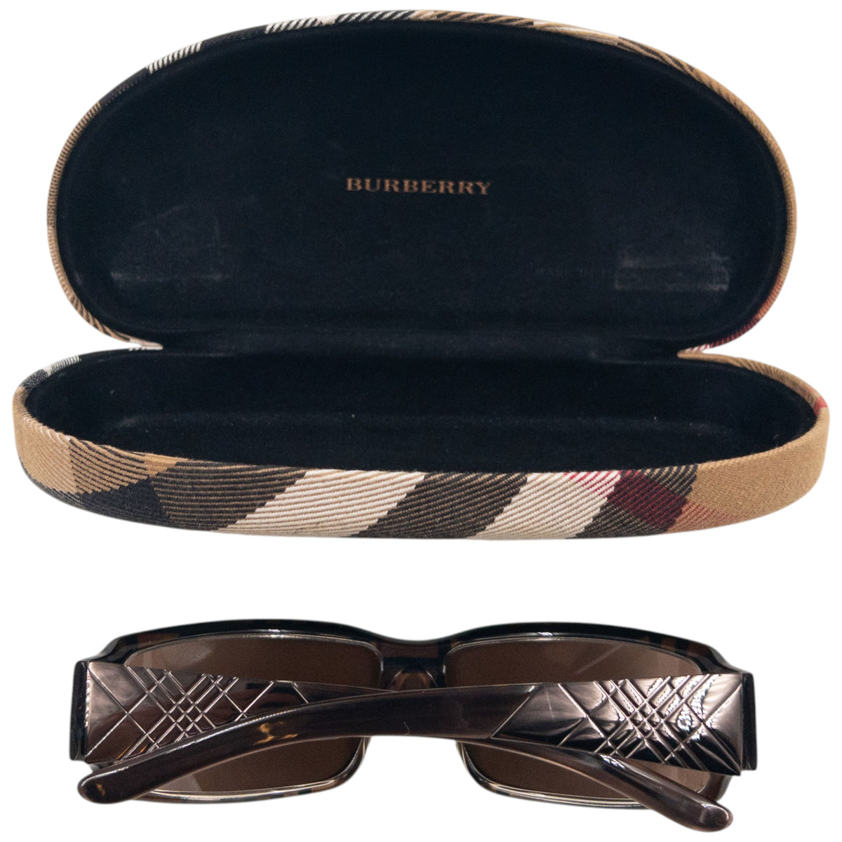 Vintage 2000s Burberry Nova Check Sunglasses