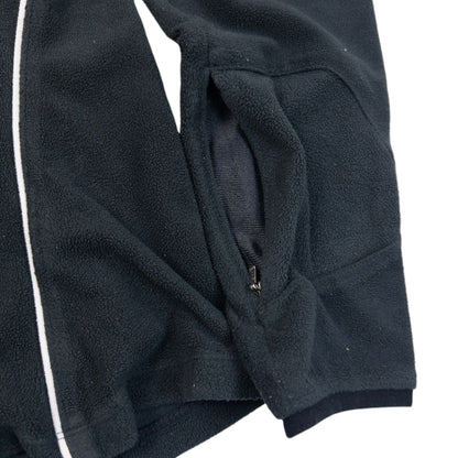 Vintage 2000s Nike ACG Asymetrical Q Zip Fleece Sweatshirt in black, photo 6