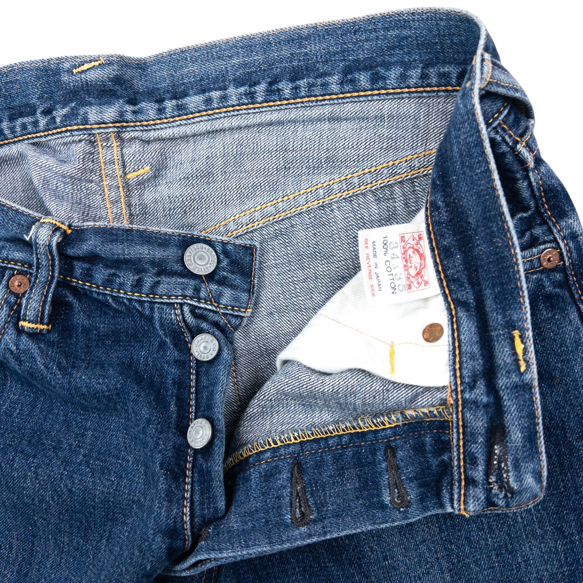 Vintage Evisu Daicock Japanese Denim Jeans Size W30