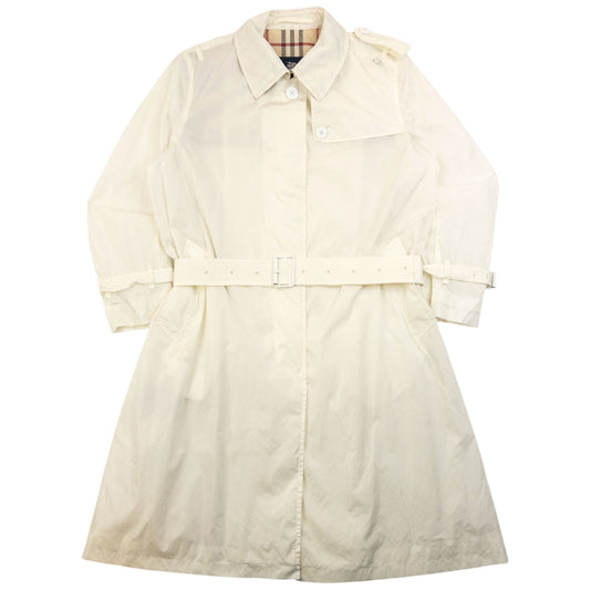 Vintage 2000s Burberry Belt Waist Trench Jacket Womens Size M