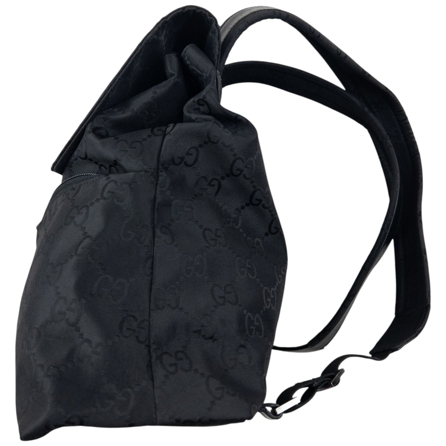 Vintage 2000s Gucci Monogram Bucket Backpack