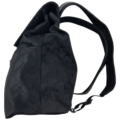 Vintage 2000s Gucci Monogram Bucket Backpack