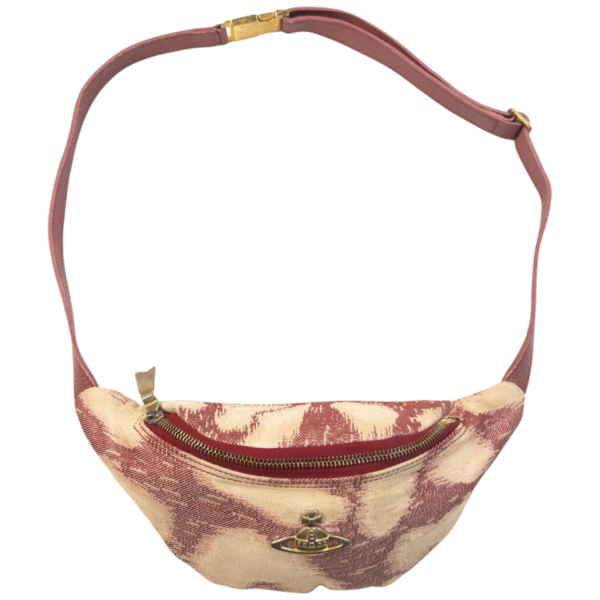 Vintage 2000s Vivienne Westwood crossbody tas met patroon