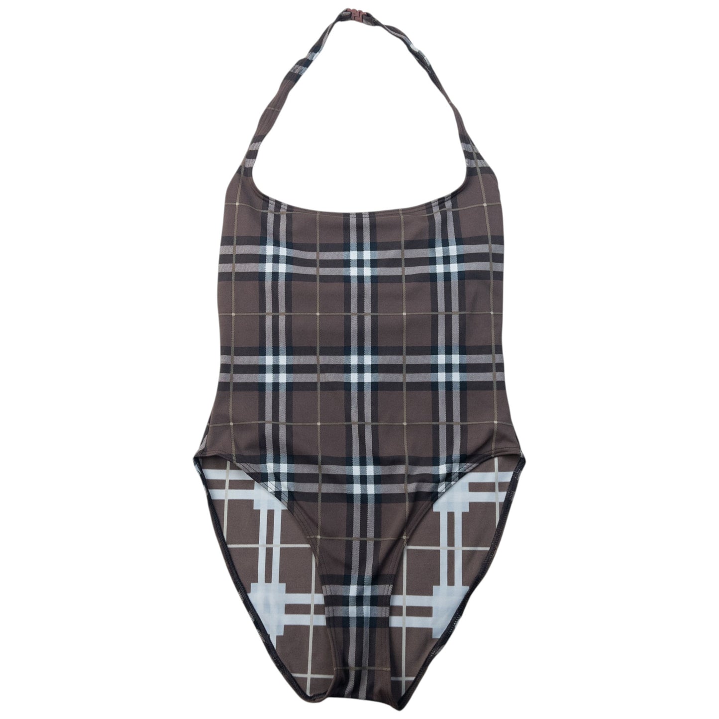 Vintage 2000s Burberry Nova Check Swimming Costume Womens Size S