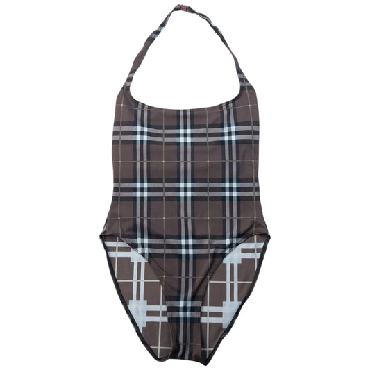 Vintage 2000s Burberry Nova Check Swimming Costume Womens Size S