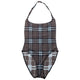 Vintage 2000s Burberry Nova Check Swimming Costume Womens Size S