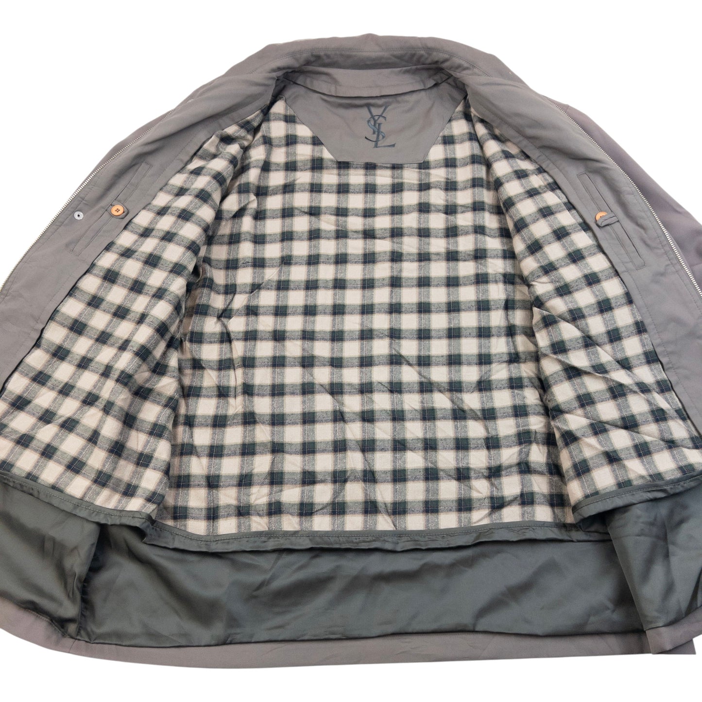 Vintage 90s YSL Yves Saint Laurent Harrington Jacket Size L