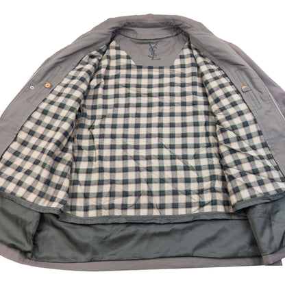 Vintage 90s YSL Yves Saint Laurent Harrington Jacket Size L