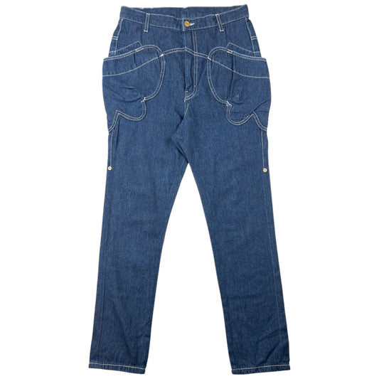 Vintage Mercibeaucoup By Issey Miyake High Waist Denim Jeans Size W28