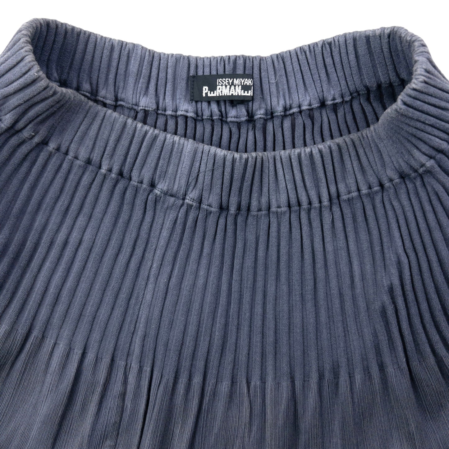 Vintage 90s Issey Miyake PERMANENTE Pleated Skirt Womens Size L