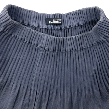 Vintage 90s Issey Miyake PERMANENTE Pleated Skirt Womens Size L
