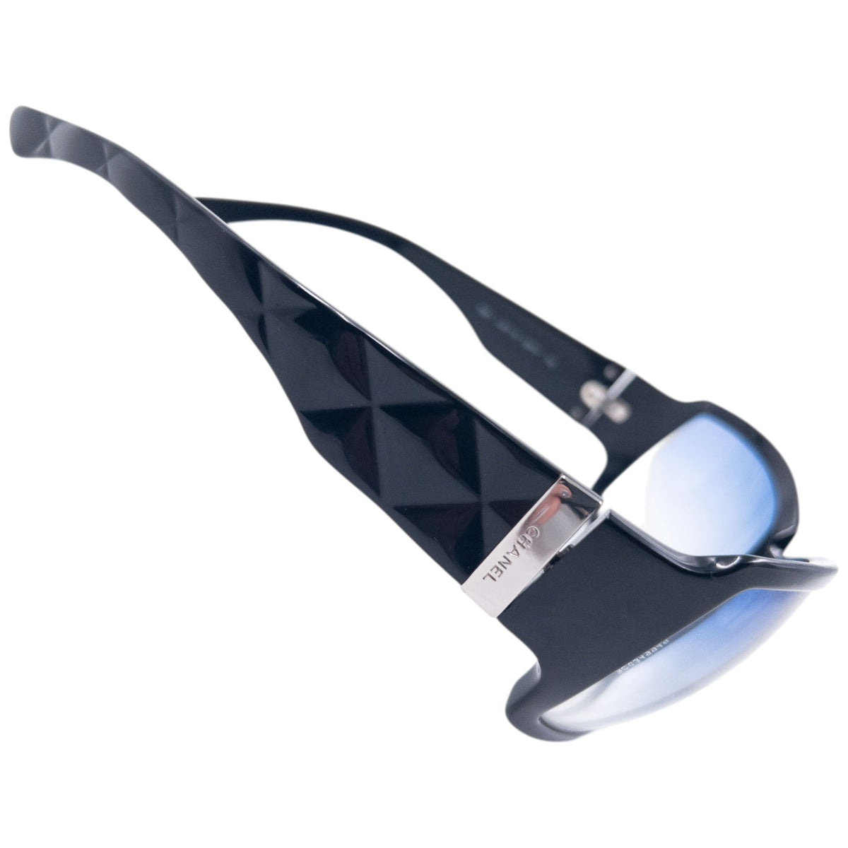 Vintage 2000s Chanel Embossed Sunglasses