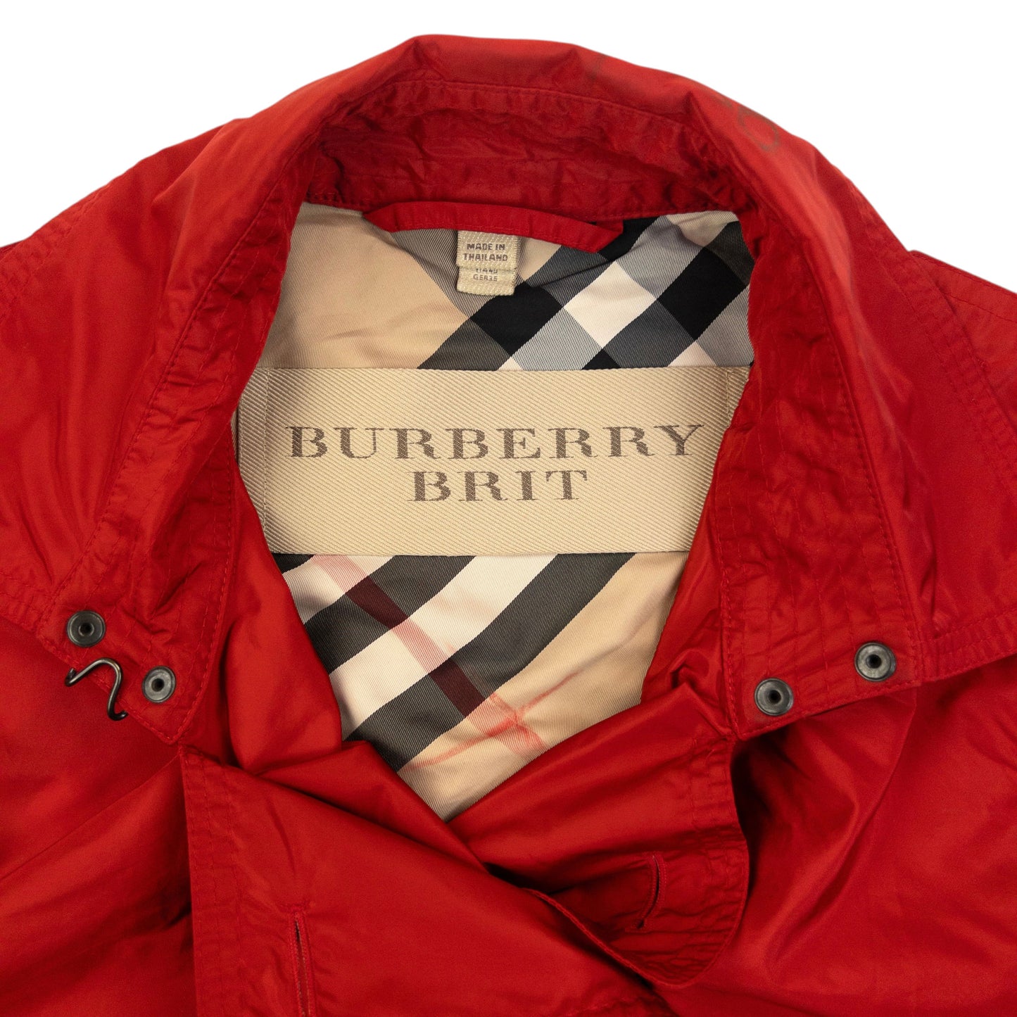 Vintage 2000s Burberry Brit Rain Jacket Womens Size S