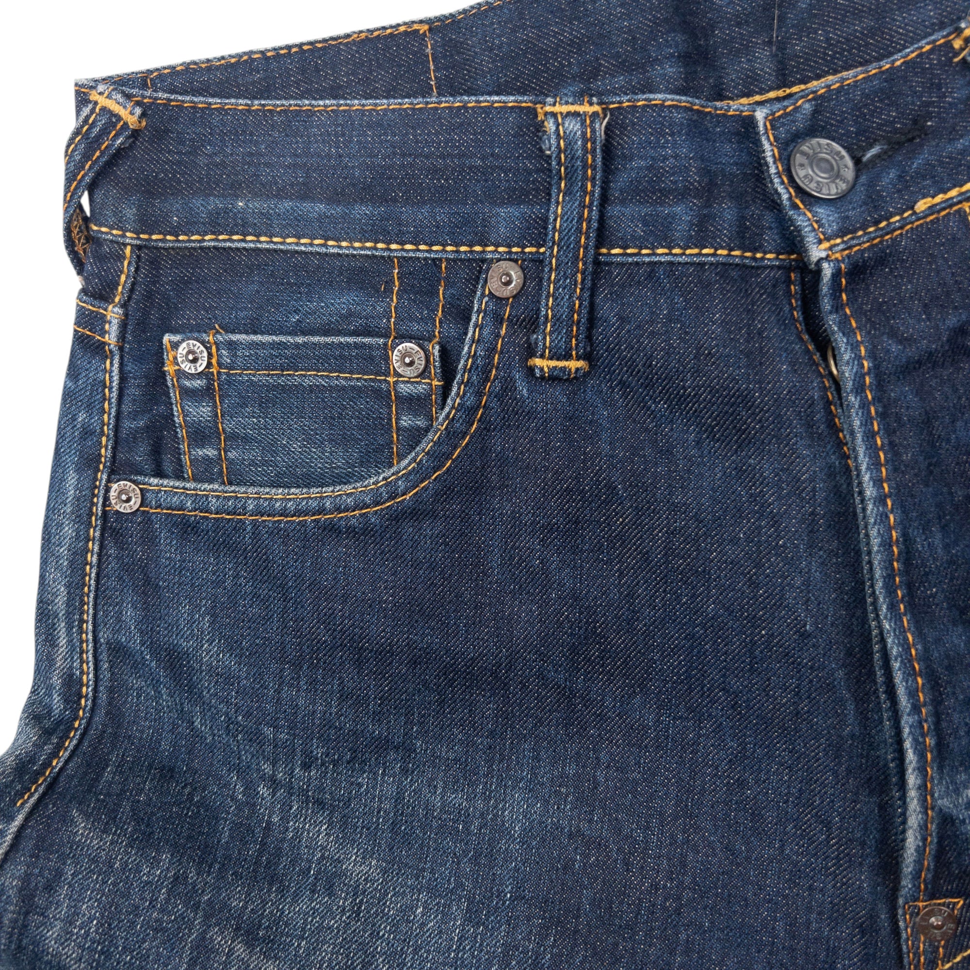 Vintage 2000s Evisu Double Gull Japanese Denim Jeans Size W28