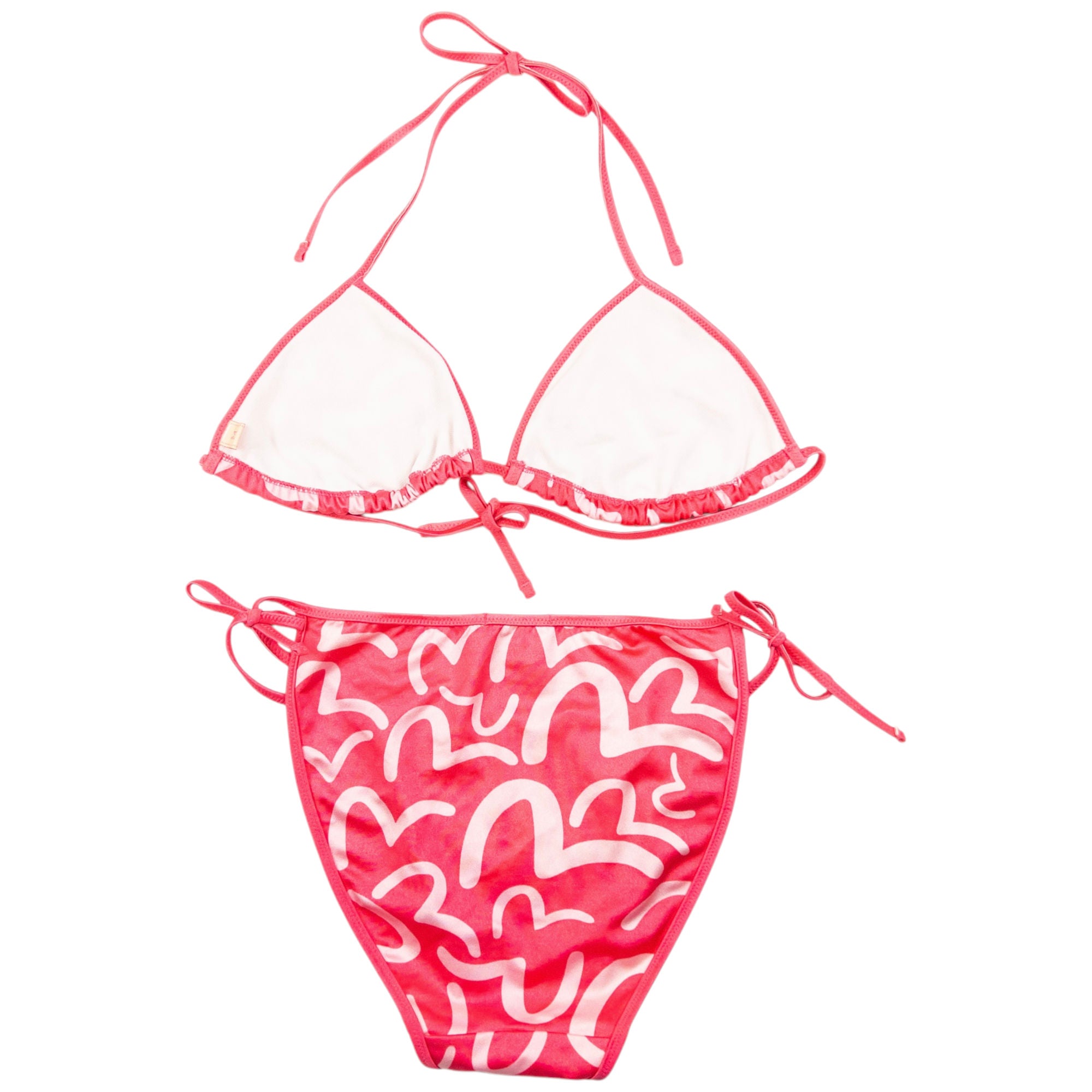 Vintage Evisu Gull Bikini Set Womens Size M