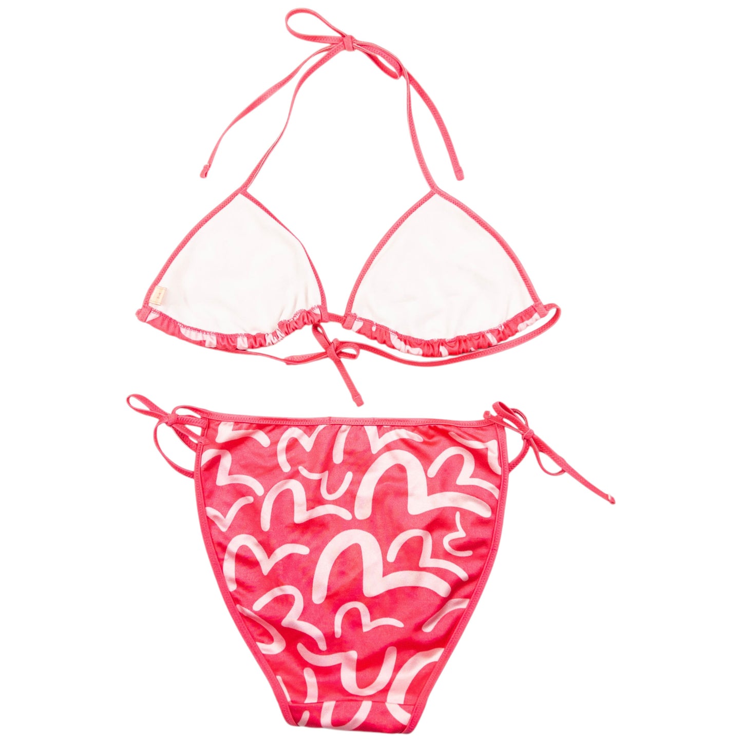 Vintage Evisu Gull Bikini Set Womens Size M