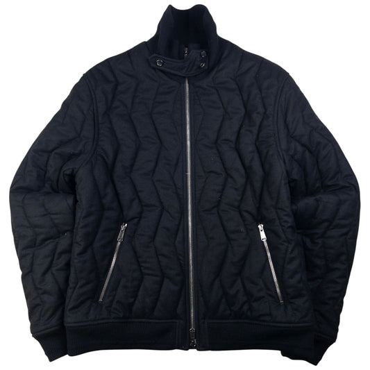 Vintage YSL Yves Saint Laurent Quilted Wool Jacket Size M